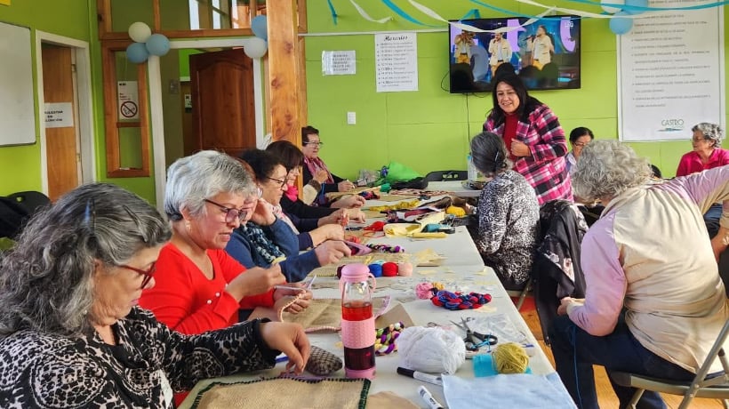 Castro homenajea a la mujer chilota a través del arte textil