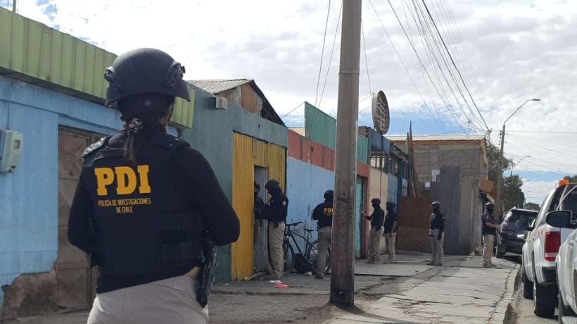 'Operación Buenaventura': 14 detenidos por pertenecer a banda de narcotraficantes en Calama