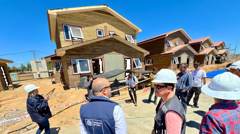 Provincia de Arauco suma más de 2 mil viviendas edificadas: antes de marzo de 2026 se entregan cerca de 800