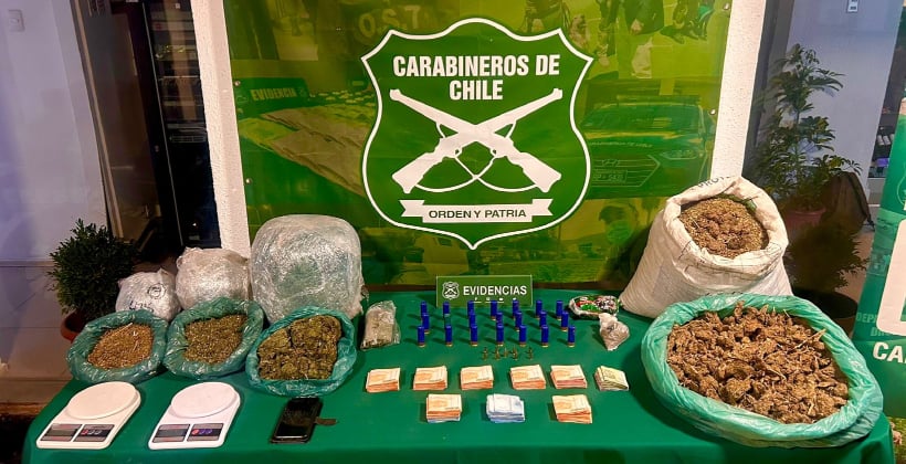 Cabildo: desarticulan banda criminal y decomisan más de 16 kilos de marihuana
