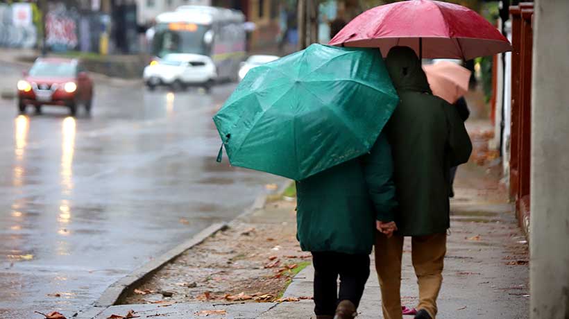 Precipitaciones y viento de hasta 60 km/h trae el sistema frontal a la Región de Valparaíso