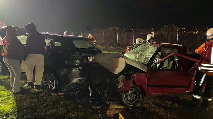 Conductor ebrio provocó colisión múltiple en la ruta entre Alerce y Puerto Montt