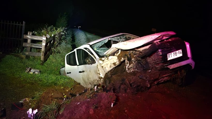 Dirigente del fútbol rural se mantiene en riesgo vital tras accidente vehicular en Frutillar