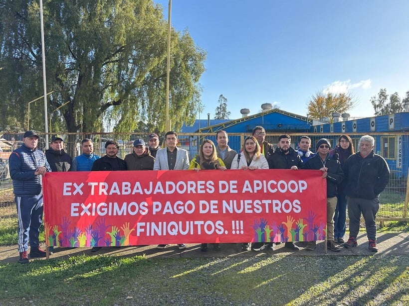Municipalidad de Paillaco apoyará gestiones para acelerar pago de finiquitos de extrabajadores de Apicoop