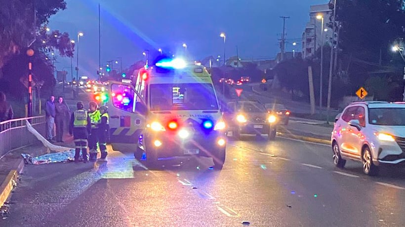 Hombre de 59 años murió atropellado esta mañana en Quilpué