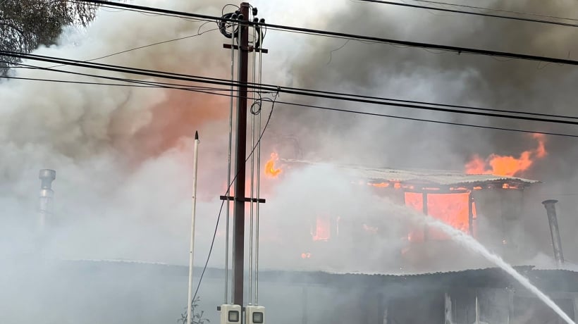 Con “lucatón” buscan reconstruir casa incendiada en sector Pelluco de Puerto Montt