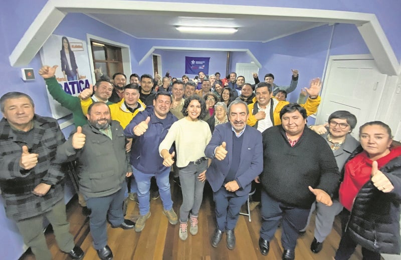 Senadora Gatica y autoridades de Chile Vamos iniciaron el trabajo por Evelyn Matthei