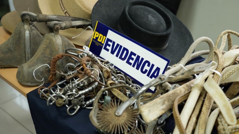 Desbaratan banda criminal que robó más de $100 millones en aperos entre regiones de O'Higgins y Ñuble