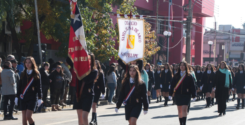 Anuncian cierre de calles por el desfile Glorias Navales en San Felipe: mil estudiantes participarán del acto