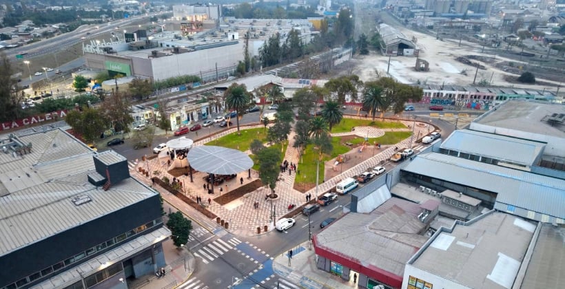 Plaza Balmaceda reabre totalmente renovada como el primer espacio patrimonial de La Calera
