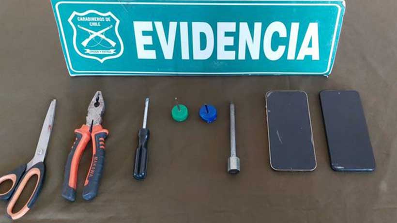 Carabineros detiene a dos sujetos por intentar robar vehículo estacionado en Reñaca