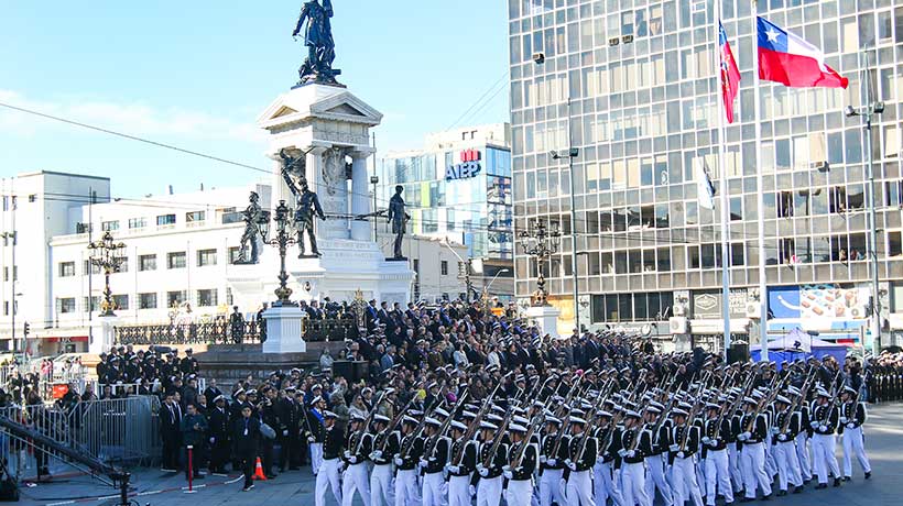Más de mil efectivos desfilarán en el 146° aniversario de las Glorias Navales en Valparaíso