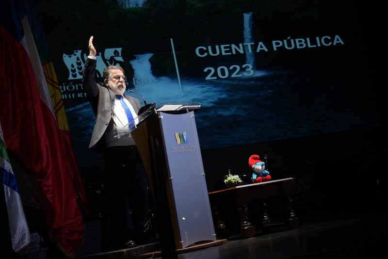 Gobernador Luis Cuvertino rendirá cuenta pública de su gestión 2024 este sábado en el Teatro Cervantes
