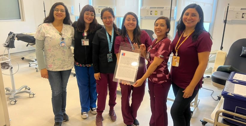 Hospital Biprovincial Quillota Petorca inaugura nueva área para donantes de sangre