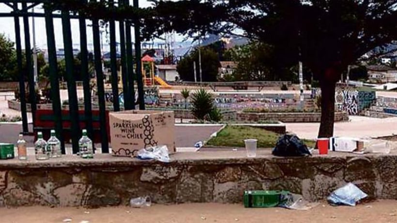 Vecinos de la plaza Estrella de Llolleo exigen medidas efectivas tras baleo