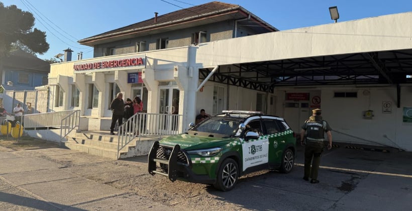 Carabineros auxiliaron a menor que se estaba asfixiando con una fruta en La Calera