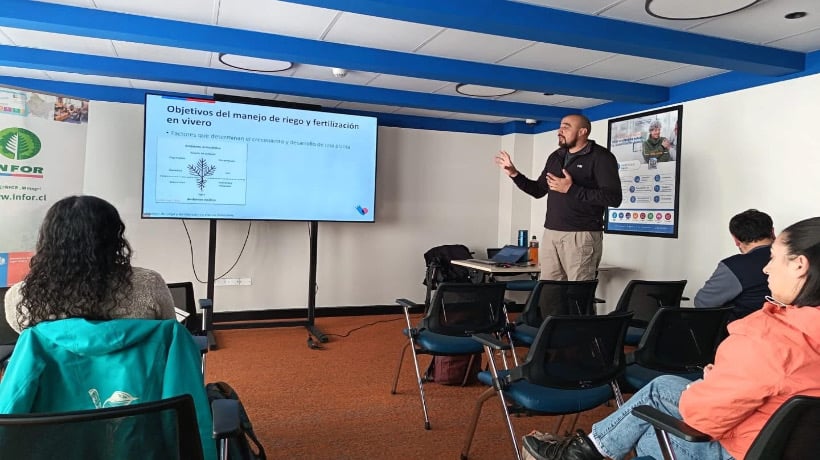 Importante jornada sobre manejo de viveros en Castro