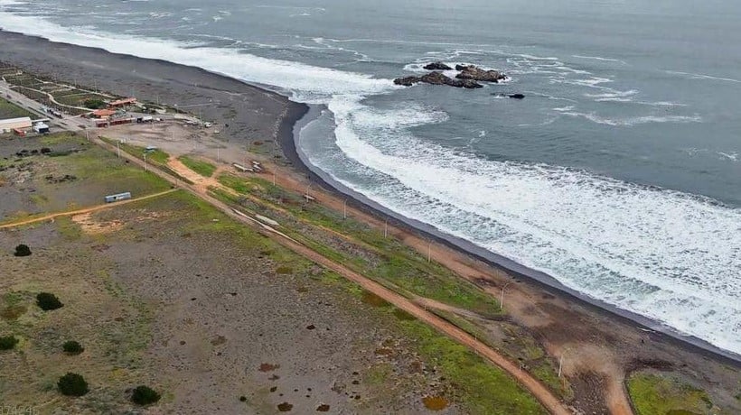 MOP Ñuble prioriza construir nuevo borde costero en playa la Lobería