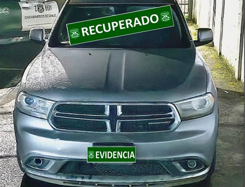 En Niebla: detienen por receptación a ocupantes de vehículo robado