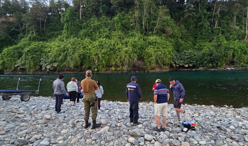 Este domingo finaliza la temporada de pesca recreativa en la región de Los Ríos