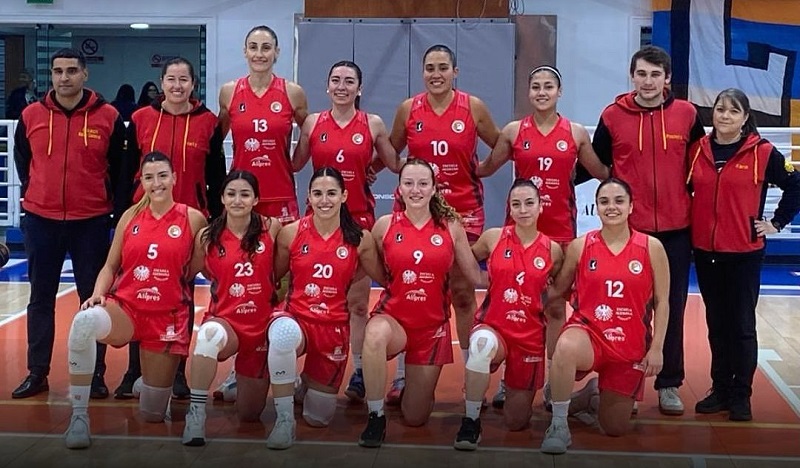 Escuela Alemana de Paillaco juega hoy por su paso a la final del Apertura de la Liga Nacional Femenina de básquetbol