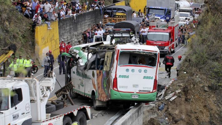 Tragedia en Colombia: Al menos nueve estudiantes fallecieron en accidente de tránsito