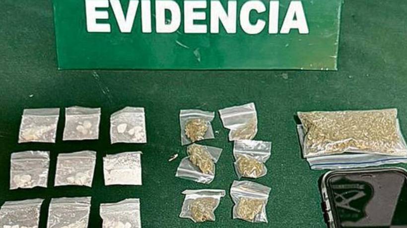 Detienen a extranjero por microtráfico en pleno centro de El Quisco