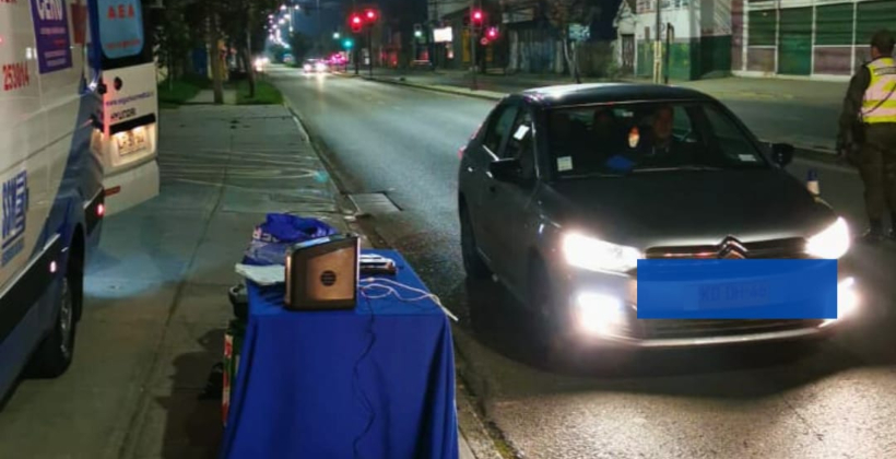 Tres detenidos dejó operativo Tolerancia Cero por drogas y alcohol en Quillota