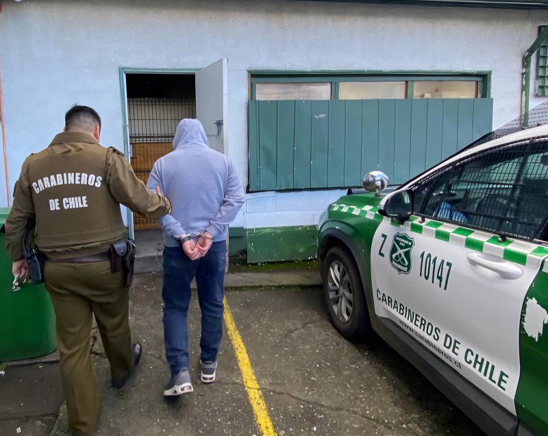 Detienen a seis antisociales por robo en Los Pellines