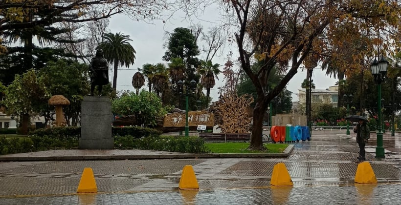 Sistema frontal dejó 16 mm de agua en Quillota y se esperan bajas temperaturas durante la semana