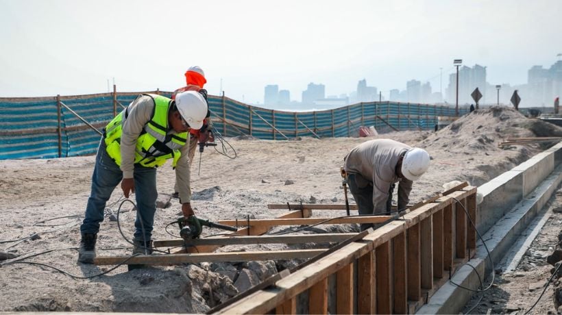 54% de avance registran las obras de mejoramiento en el borde costero de Las Almejas