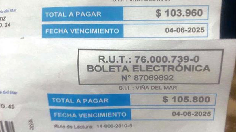 Por rotura de tuberías cuentas del agua se dispararon en Colinas de Llolleo