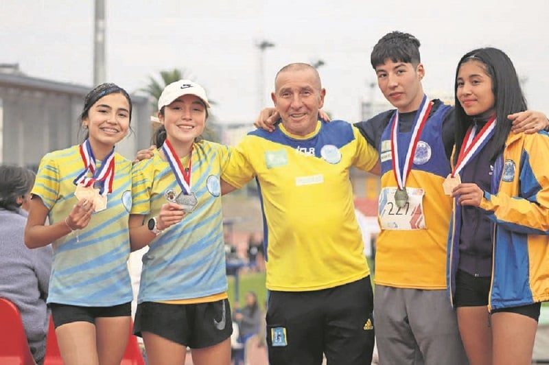Atletas de Los Ríos destacaron en el Nacional Federado U-18