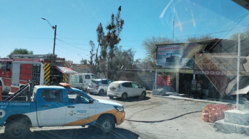 Incendio en negocio dejó a hombre grave cerca del Pueblo La Tirana