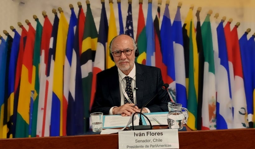 Senador DC Iván Flores es elegido presidente de PARLAMERICAS