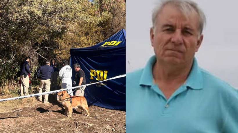 Fiscalía dice que cadáver encontrado en Los Andes sería de comerciante desaparecido: “Estaba enterrado”