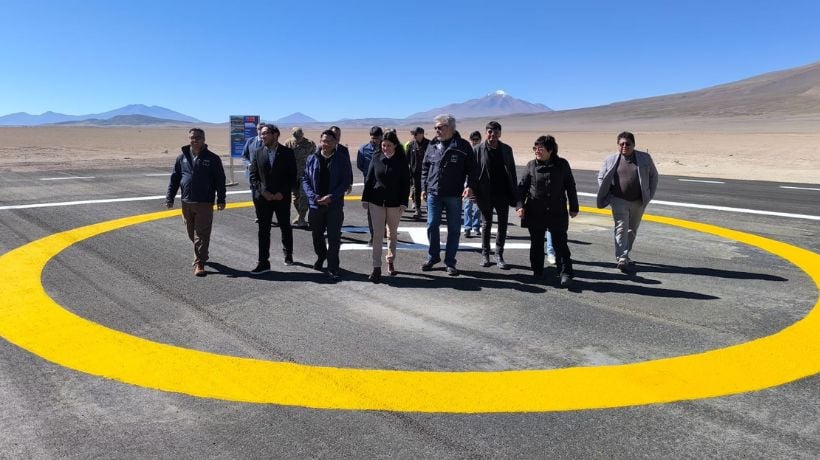 Habilitan cuatro nuevas plataformas para helicópteros en zonas estratégicas de la Región de Antofagasta