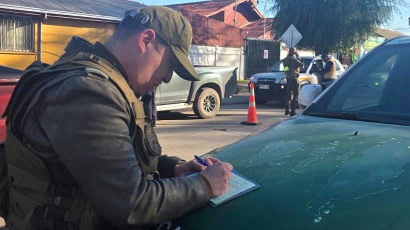 Operativo en distintas comunas de Ñuble registró 5 detenidos y 9 motos retiradas de circulación