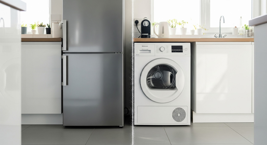¿Qué gasta más energía, un refrigerador o una secadora de ropa?