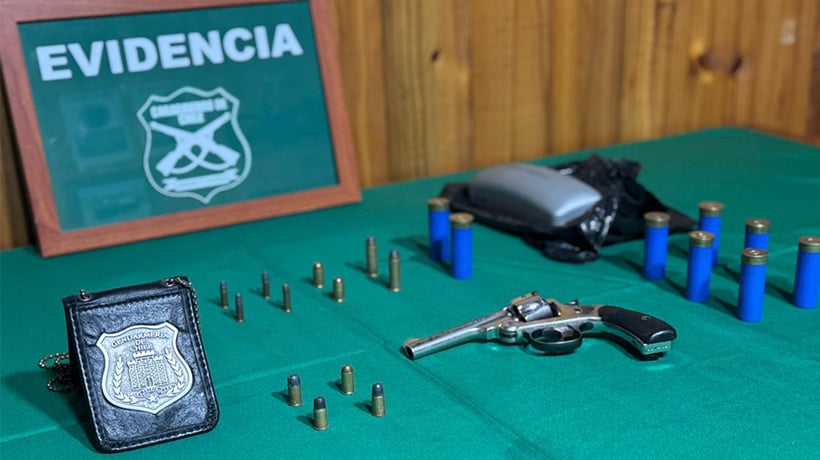 Detenido en Cartagena por tenencia ilegal de arma de fuego y municiones