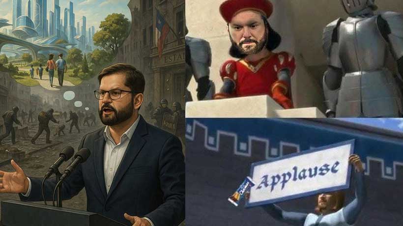 “Mi show”: los memes que deja la última Cuenta Pública del Presidente Boric