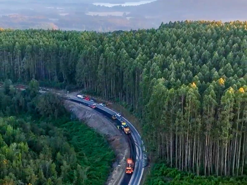 Nueva imagen muestra la ruta Torobayo-Curiñanco