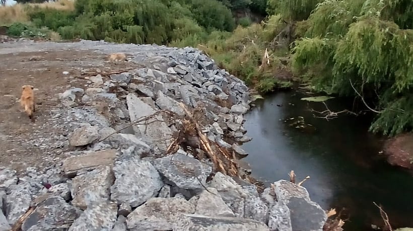 Ordenaron restaurar en 30 días zona alterada en el río Chifín de Río Negro