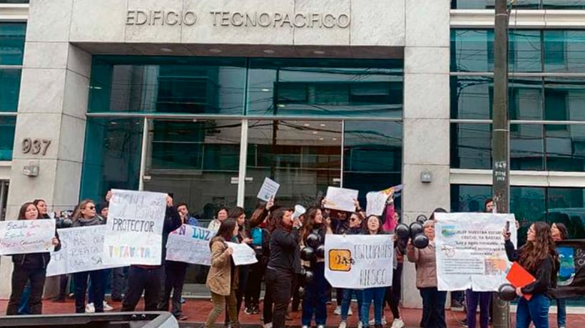 Dramático: escuela de Placilla inicia paro por reiterados cortes de luz