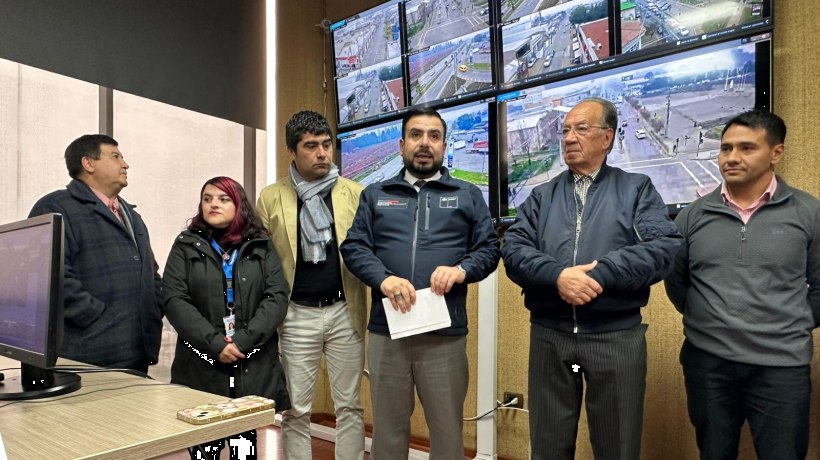 Unidad Operativa de Control de Tránsito y Municipalidad de Los Ángeles integrarán sus cámaras para fortalecer la gestión de tránsito
