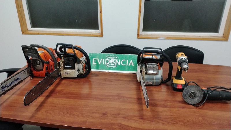 En Neltume detuvieron a un antisocial que tenía en su poder especeies robadas