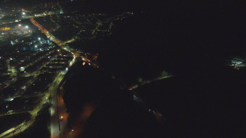 Municipalidad de Penco presenta querella por millonario robo de cables que dejó sin luz ruta clave hacia el Puerto de Lirquén
