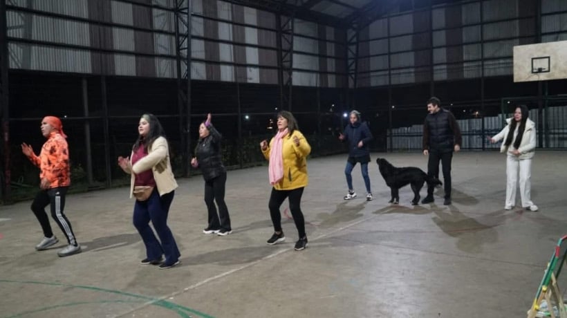 Dirección de Seguridad llegó a Villa Esperanza con actividades y stands informativos