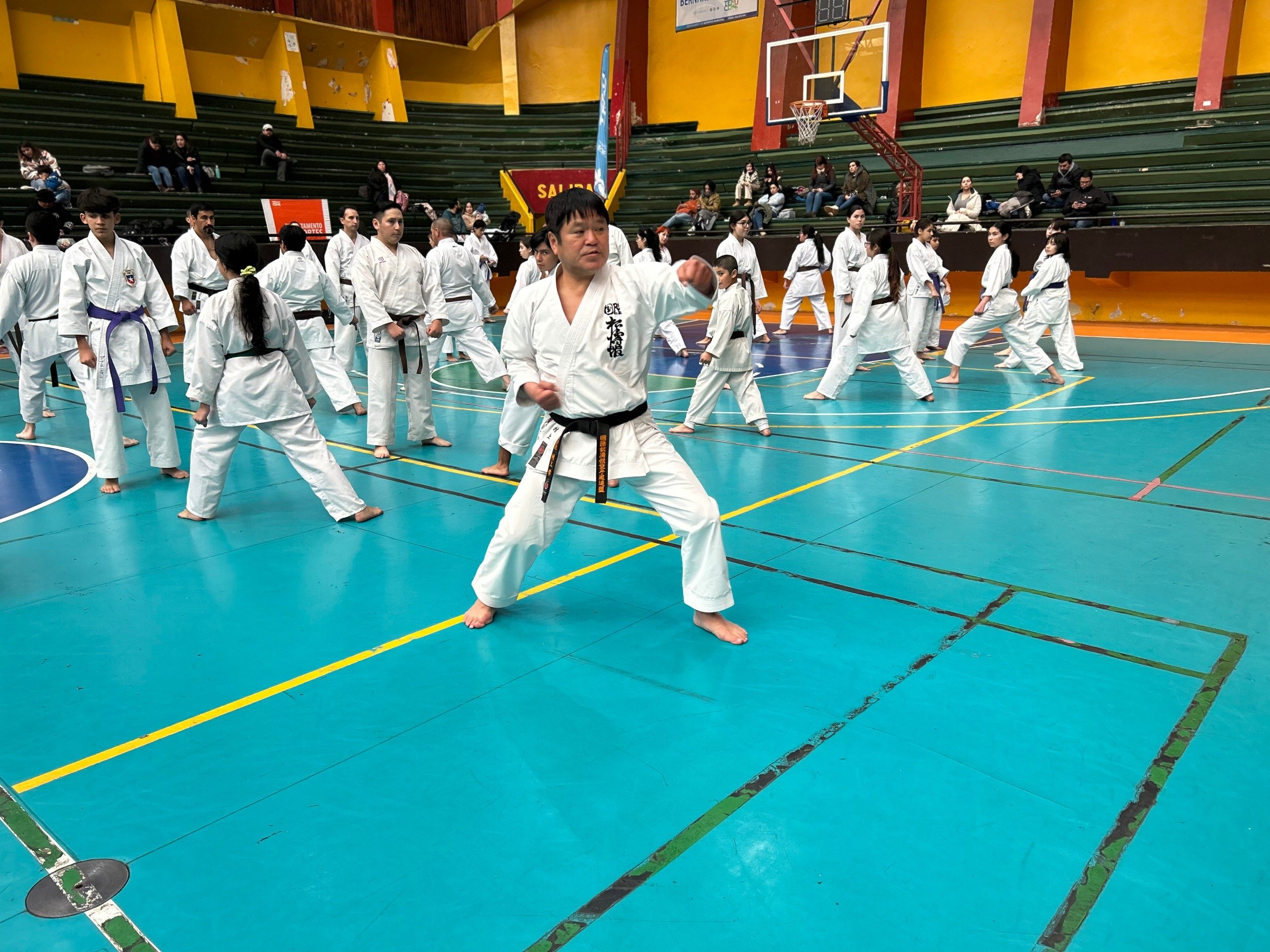 Temuco se convierte en la sede del Karate Internacional: Albergó Seminario Mundial de Karate Shotokan