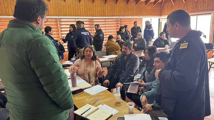 Instituciones realizan simulacro por de emergencia química en Quintero y Puchuncaví